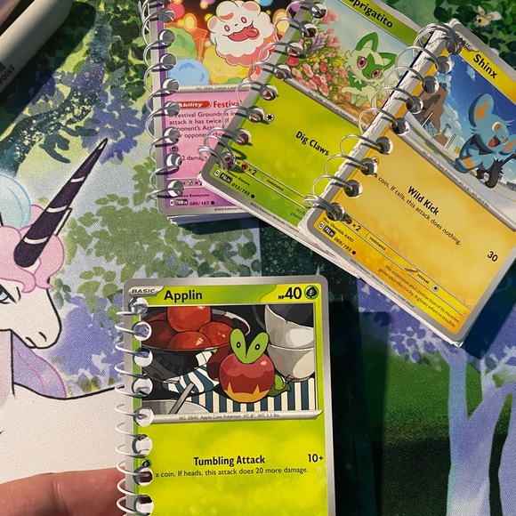 Pokémon🤩 Mini Note Books *Mini White Paper Note Book/Pocket Book! Handmade! - Picture 14 of 15
